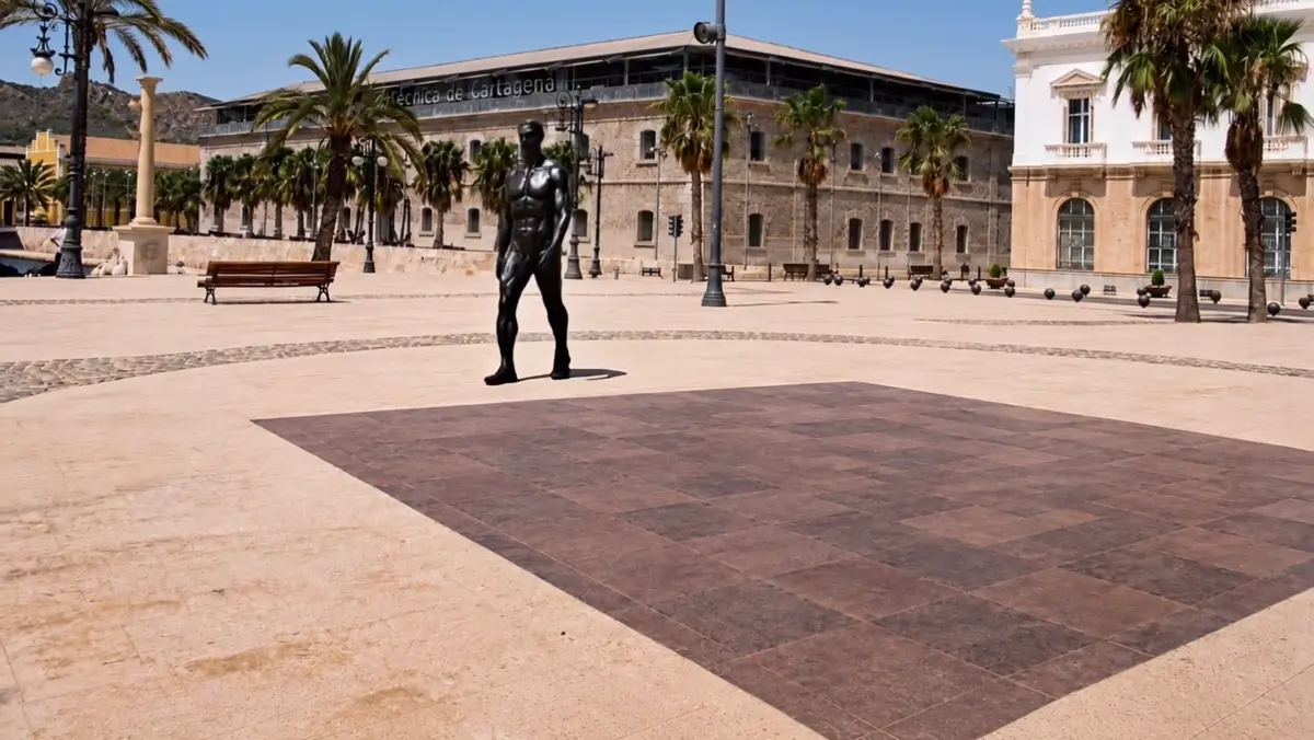 An audiovisual intervention allows an element of public space to tell its story again.